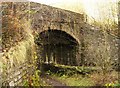 Railway bridge over the Nant Bargod Rhymney in CF81 9GF