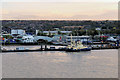 River Thames Gravesend Reach, Tugs at Denton Jetty in DA12 2PS
