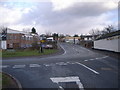 Whitecroft - Crossroads looking towards level crossing in GL15 6LZ