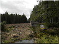 Logging in Culloden Forest in IV2 5ES