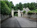 Castle Street entrance into Duns Castle grounds in TD11 3BB