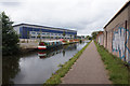 Grand Union Canal towards bridge #88 in B11 2DT