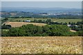 View over the Cornish Countryside to the Tamar Bridge in PL11 3AJ