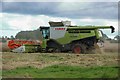 Harvesting wheat at Christon Bank in NE66 3HG