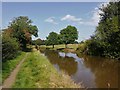 Looking north on the Macclesfield Canal in CW12 3PA