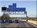 London Orbital Motorway near Potters Bar in EN6 2DB