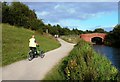 Cycling on the Trans Pennine Trail in Brimington North Ward