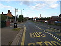Bus stop on Doxey Road in ST16 1EQ