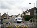 Mountfield Road level crossing Hampden Park in BN22 9PX