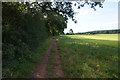 Path leading to Middle Woodloes Farm in CV35 7PH