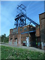 Headgear, Barnsley Main colliery, from the south-east in S71 1HS