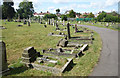 Broken Tombstones, Wealdstone Cemetery in HA3 7PL