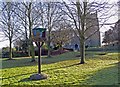 Village sign and Church in LE17 5RN