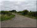 Gated farm track off the A338 in OX13 5PD