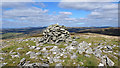 The cairn on Bryn Dafydd in Ysbyty Ystwyth Community
