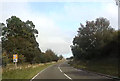Bend near Blaen Cae Isaf on A4244 in Llanddeiniolen Community