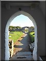 St. Gwyndaf, Llanwnda: south door in SA64 0HU