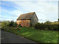 Barn beside the lane from Morton Bagot in B80 7EL