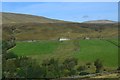 Houses and fields in Garsdale in LA10 5PR