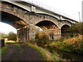 Railway Bridge over River Skerne in DL1 3NB
