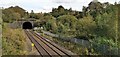 Standedge railway tunnel entrance at Diggle in OL3 5NQ