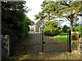 Gates to Largoward Parish Church in KY9 1JA