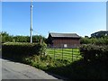 Telephone exchange near Stoke St Milborough in SY8 2EG