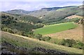 View northwards over Soonhope Glen in EH45 8BH