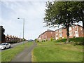 Looking up the hill at Wear Road in DH9 6PB