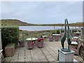 Terrace of the Hell Bay Hotel in Bryher
