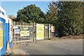 The entrance to Ware waste recycling centre in SG12 0EW