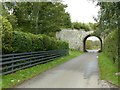 Former railway bridge at Drybridge in AB56 5LE