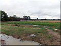 Wet fields by Carr Lane in DN15 9QY
