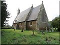 The Church of St James and part of its burial ground at Upper Stowe in NN7 4SH