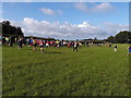 Start line of the 2019 Pattingham Bells cross country run in WV6 7DU