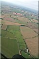 Cropmarks on field at West Barkwith: aerial 2019 in West Barkwith