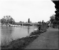 Staines railway bridge in TW18 3JA