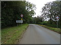 Entering Sibford Gower and Burdrop in OX15 5RN