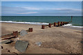 Groyne at Eccles on Sea in NR12 0TA