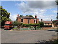Large house at the junction of Sleaford Road and Main road, Leadenham in Leadenham