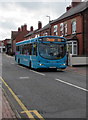 X4 bus for Chester in Buckley in CH7 2QU