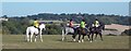 Horse riders at Hudnall Common in HP4 1QQ