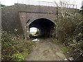 Arched Train Bridge over Pathway, Eynesbury in PE19 1QW