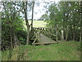 Footbridge  over  Hartwood  Burn in TD7 5EY