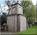 Mitchell-Forbes mausoleum, Strathdon kirkyard in AB36 8UH