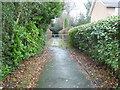 Path from Welcombe Grove to sports ground in B91 1NW