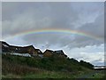 Rainbow over the Fife Coastal Path in KY1 1GA