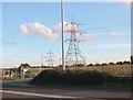 Pylons by the A2, Southfleet in DA11 8FD