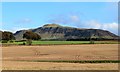 Across stubble fields towards West Lomond in KY13 9SH