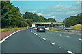 Claughton : M6 Motorway in Brock with Catterall Ward